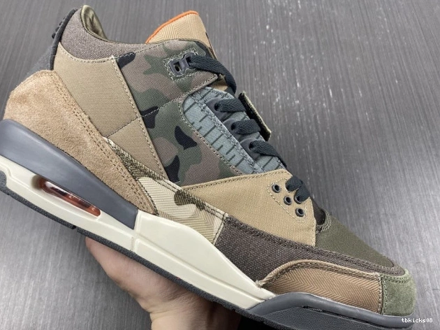 Cheap TBkick Retro Jordan Patchwork 3 Air Camo DO1830-200 0825